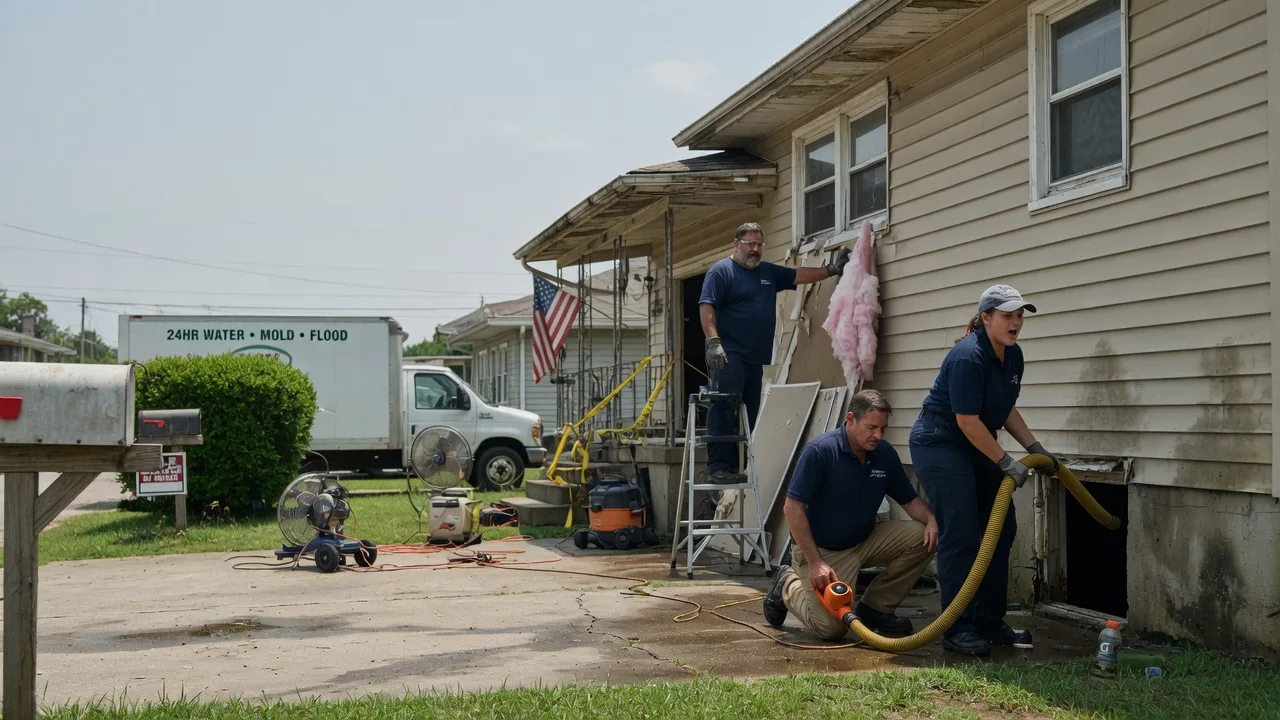 Water Damage Repair in Woodston, KS near me